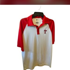 Genuine Merchandise Texas Rangers Polo Men's Med